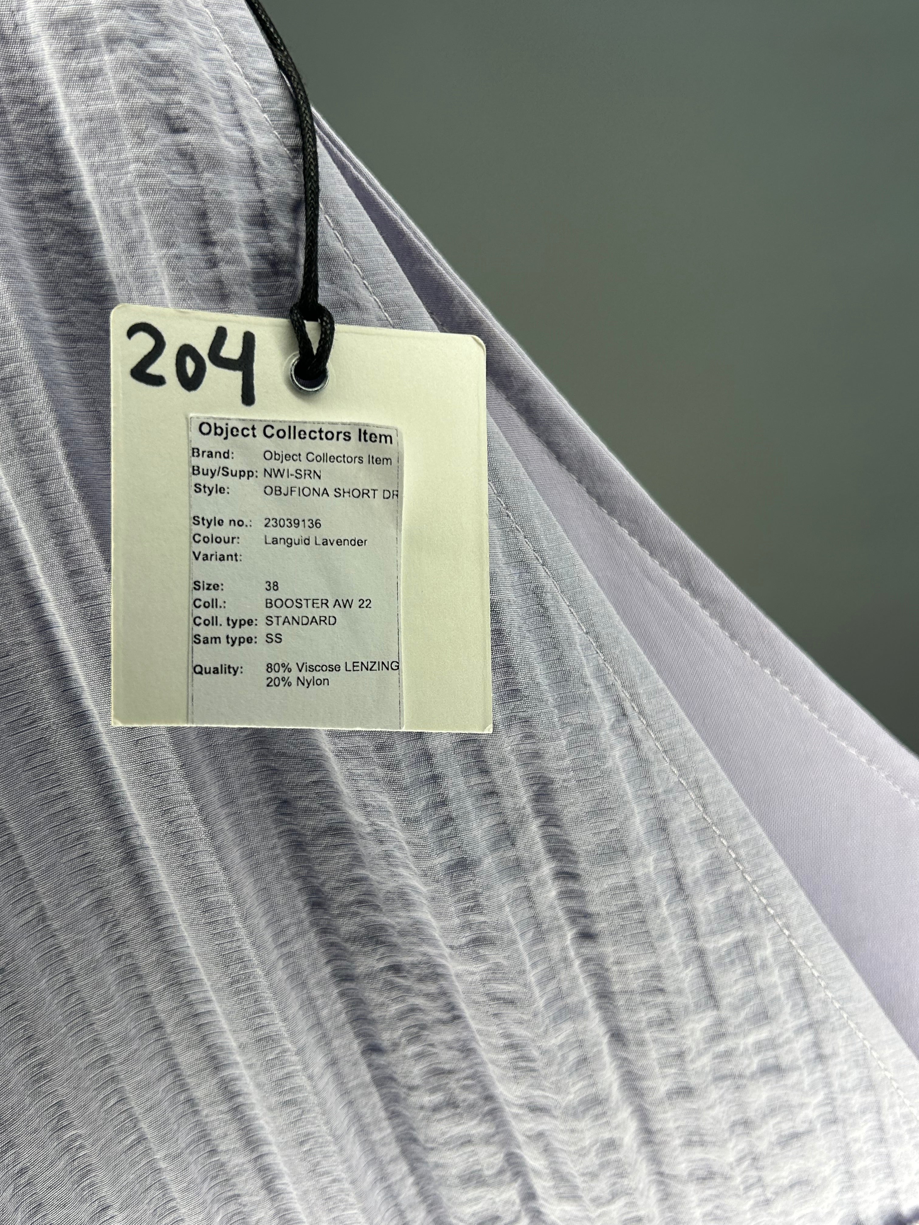 Little Black Dress – Object Collectors Item – Maat M / 38 / 10 – Lila - Nieuw Met Kaartje