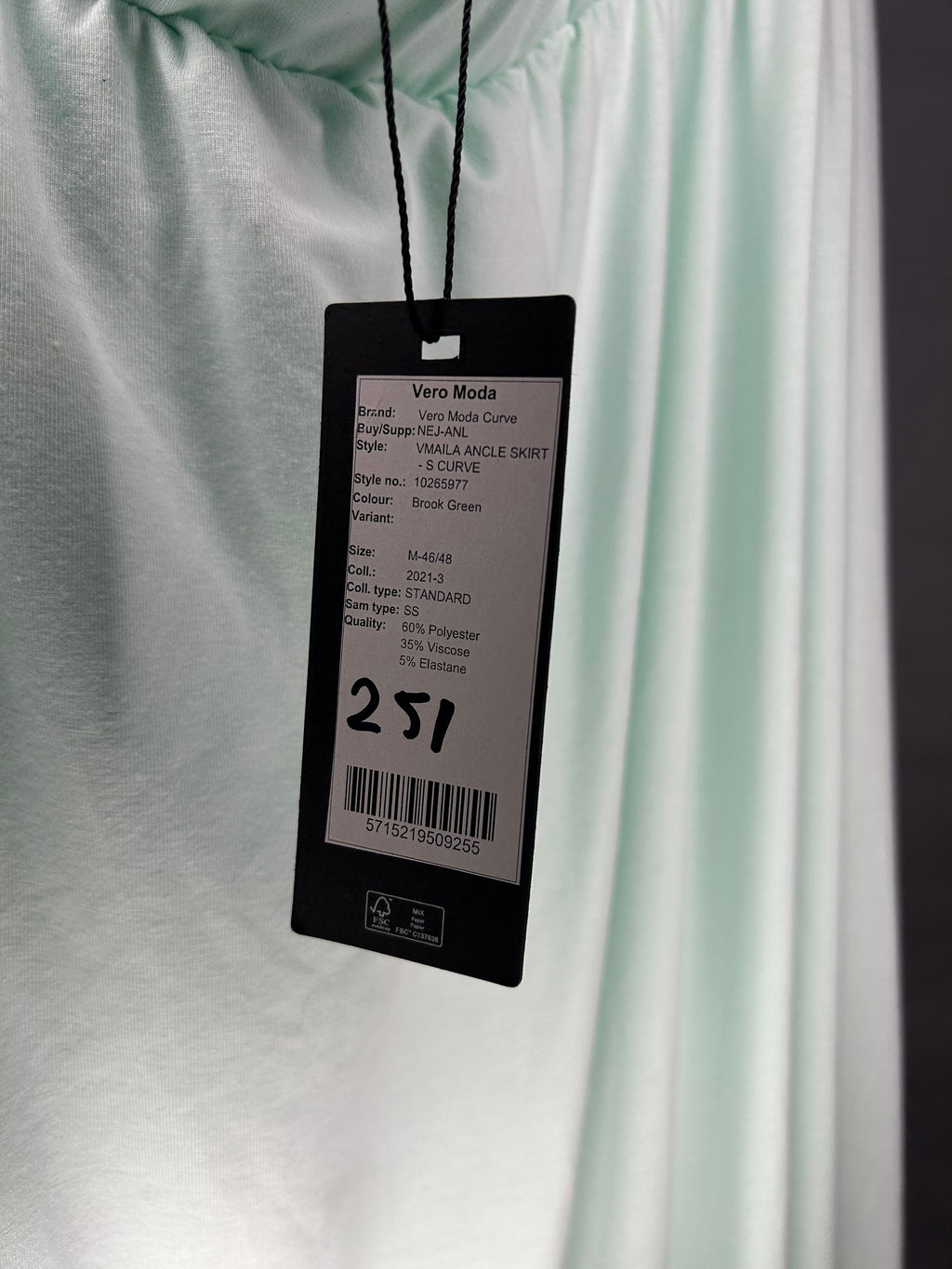 Korte Rokken – Vero Moda – Maat M / 38 / 10 – Mintgroen - Nieuw Met Kaartje