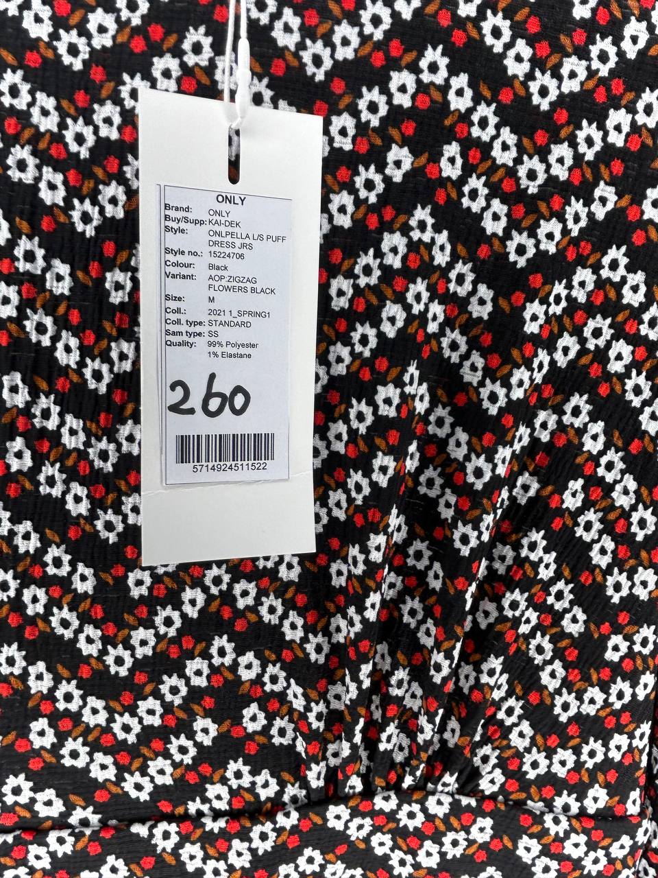 Dress Jrs – Only – Maat M – Black