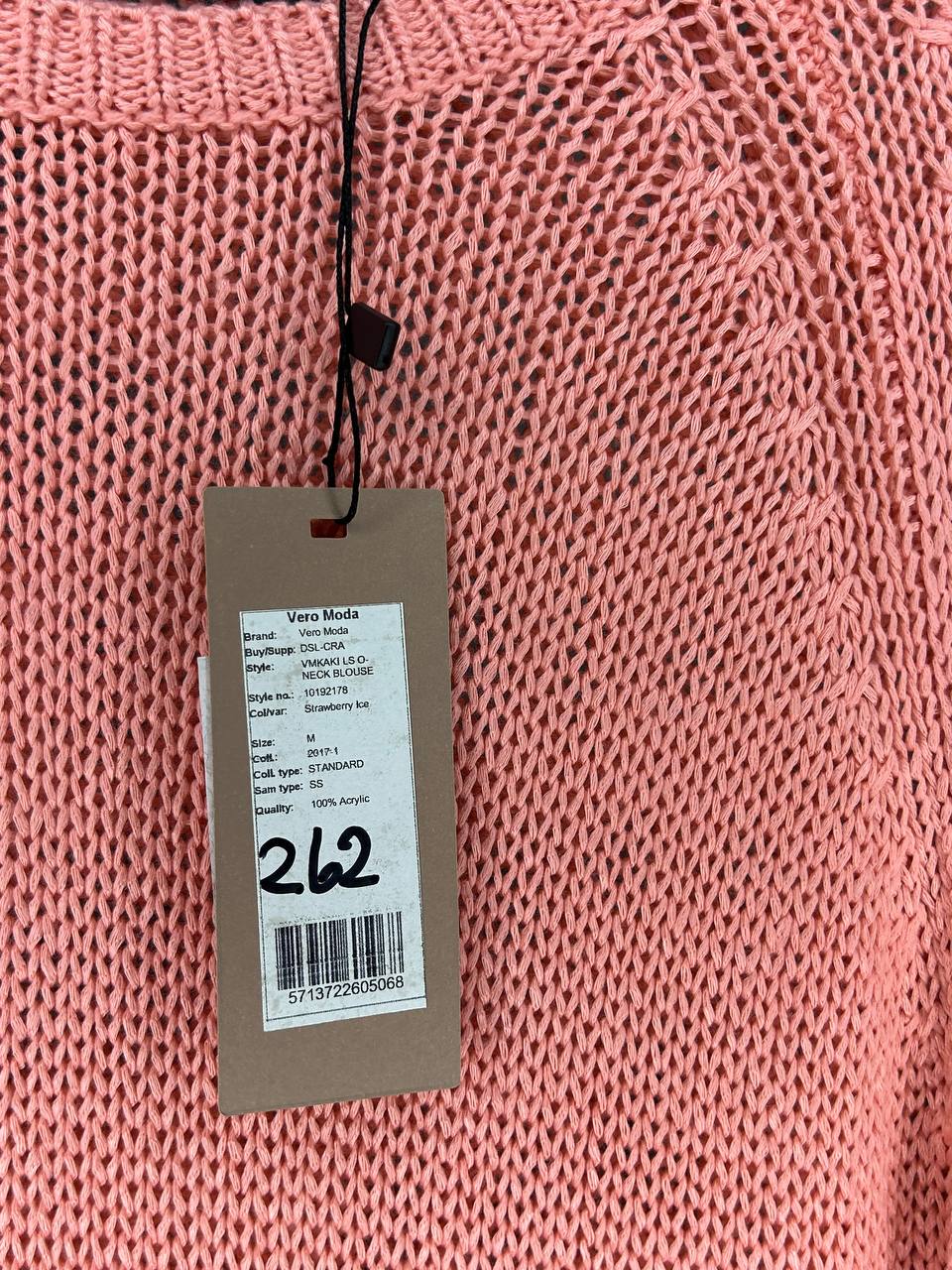 Blouse – Vero Moda – Maat M – Strawberry Ice - Nieuw Met Kaartje