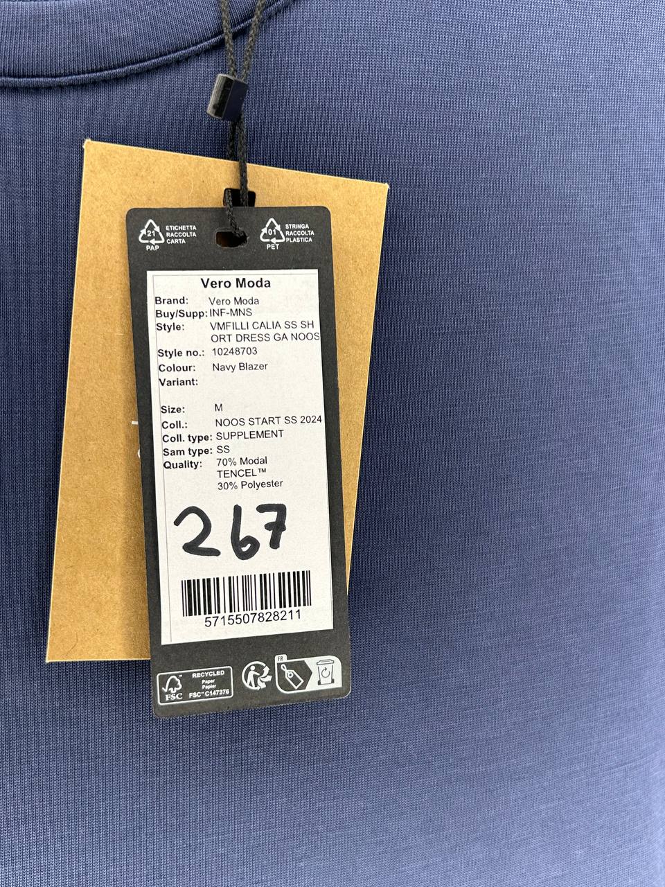 Jurken – Vero Moda – Maat M – Navy Blazer