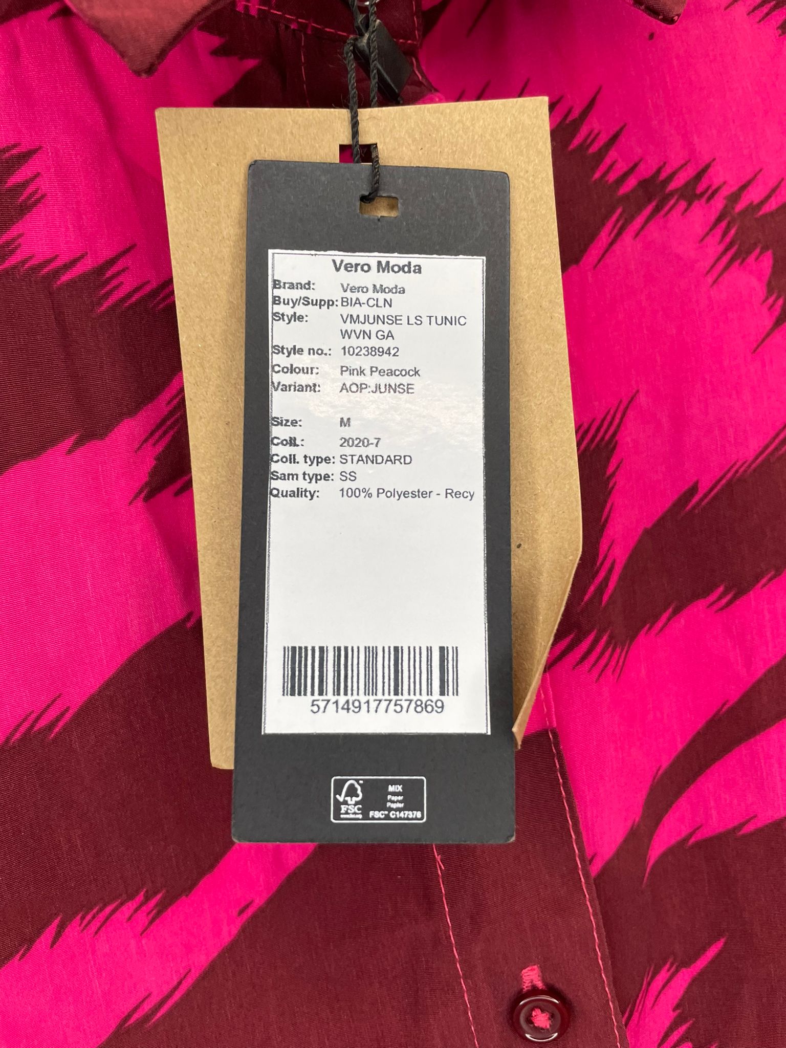 Jurken – Vero Moda – Maat M – Pink Peacock - Nieuw Met Kaartje