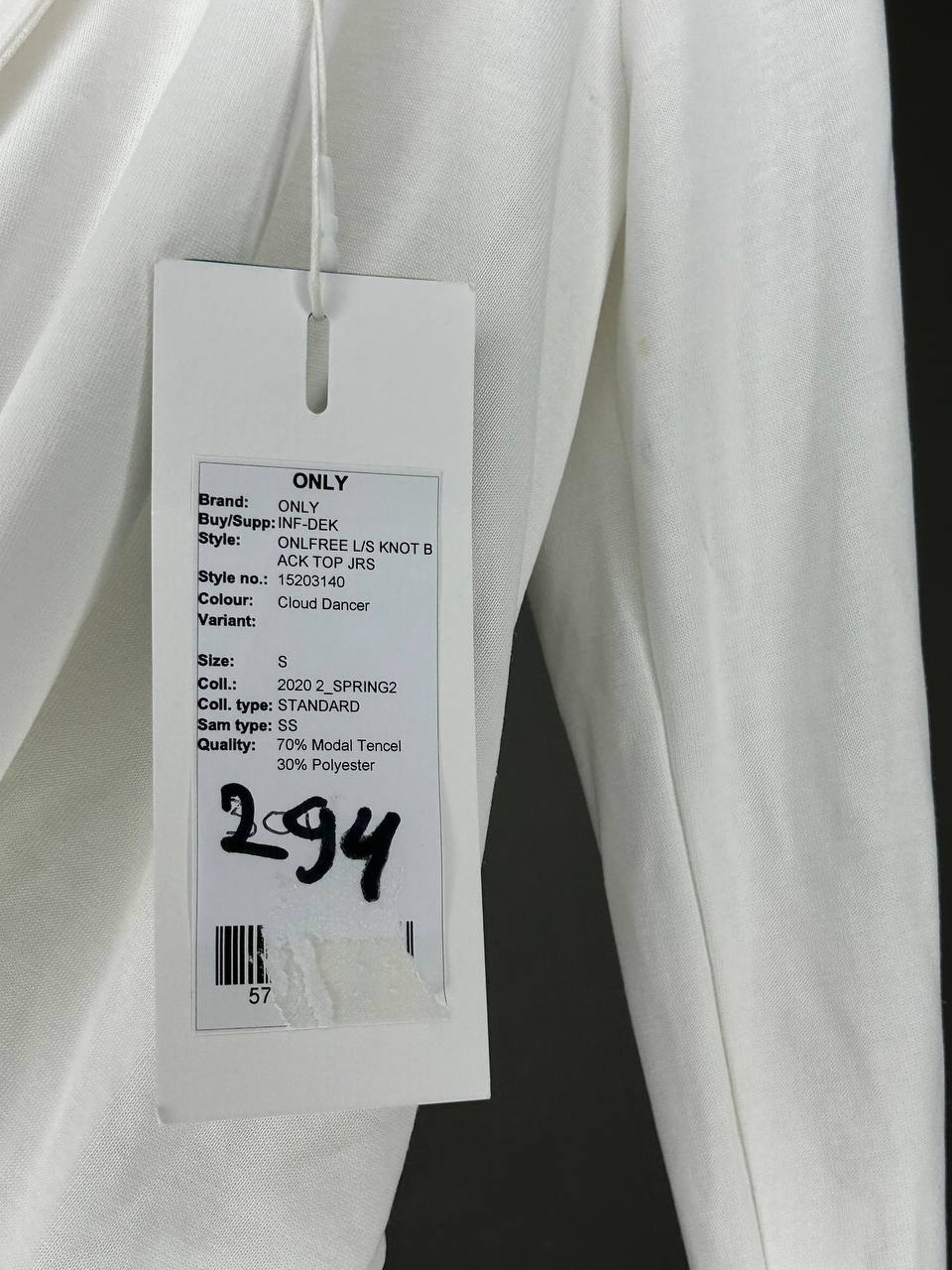 Crop Tops – Only – Maat S – Cloud Dancer - Nieuw Met Kaartje