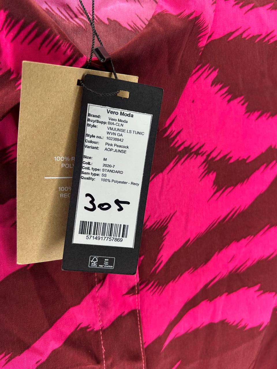 Overige Topjes – Vero Moda – Maat M – Pink Peacock - Nieuw Met Kaartje