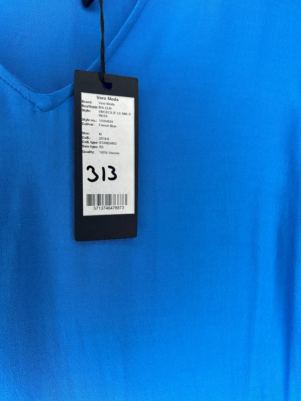 Middellange Jurken – Vero Moda – Maat M – French Blue - Nieuw Met Kaartje