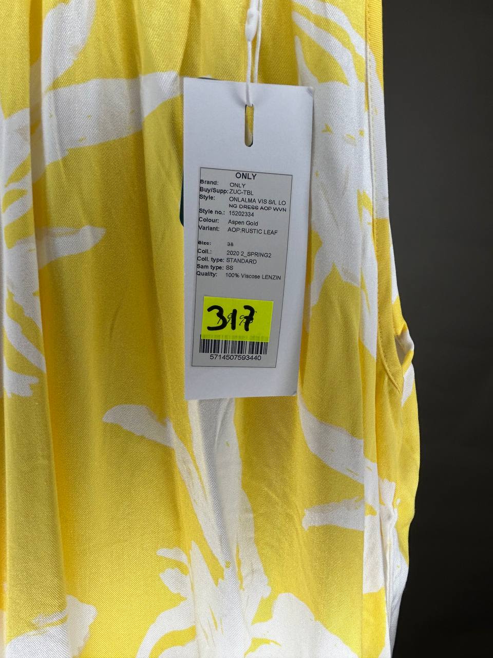 Jurken – Only – Maat 38 – Aspen Gold - Nieuw Met Kaartje