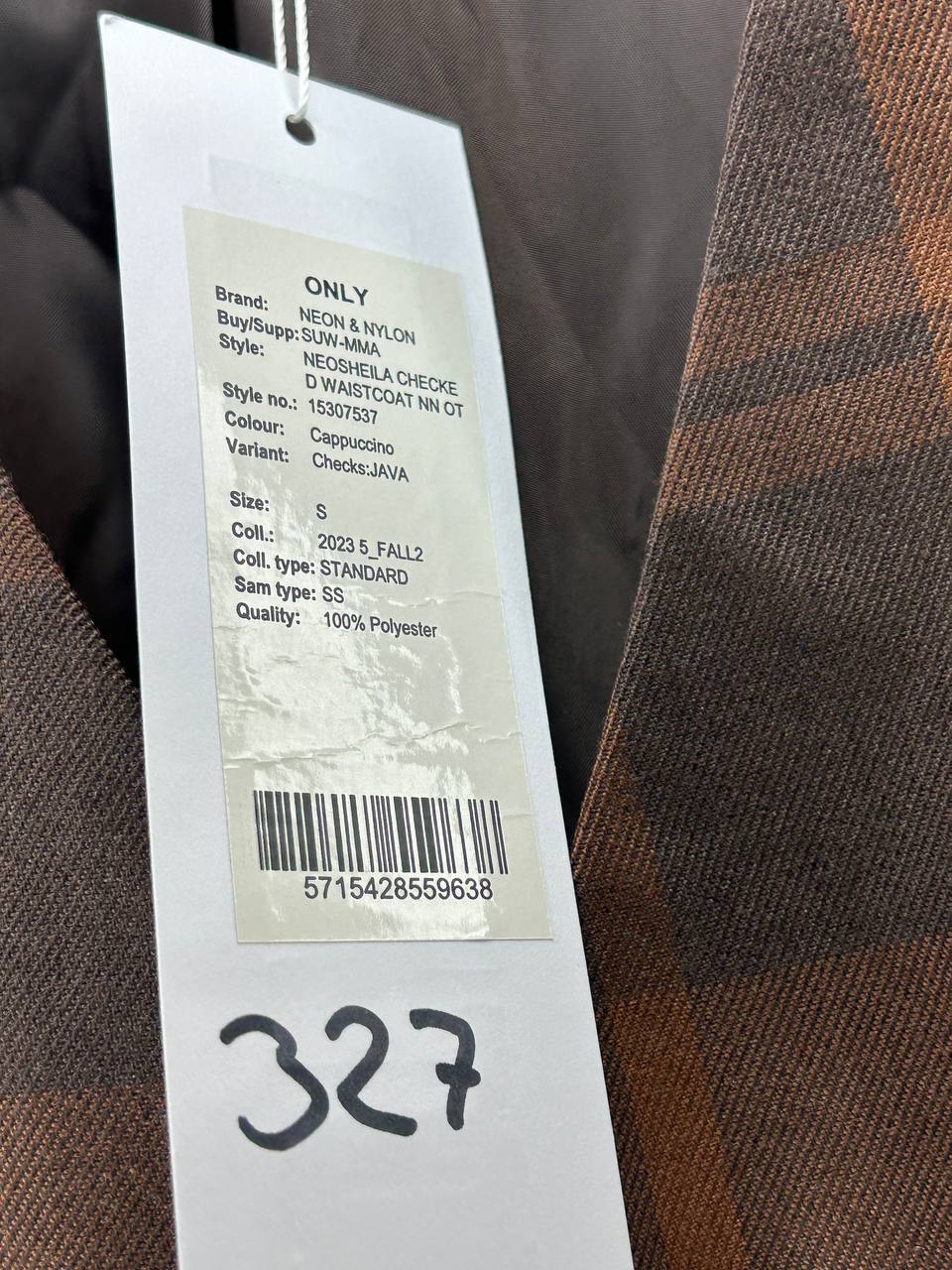 Gilets – Only – Maat S – Cappuccino - Nieuw Met Kaartje