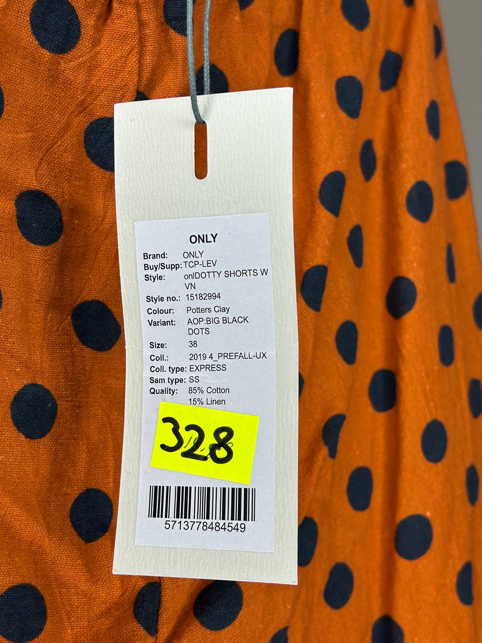 Overige Korte Broeken – Only – Maat 38 – Potters Clay - Nieuw Met Kaartje