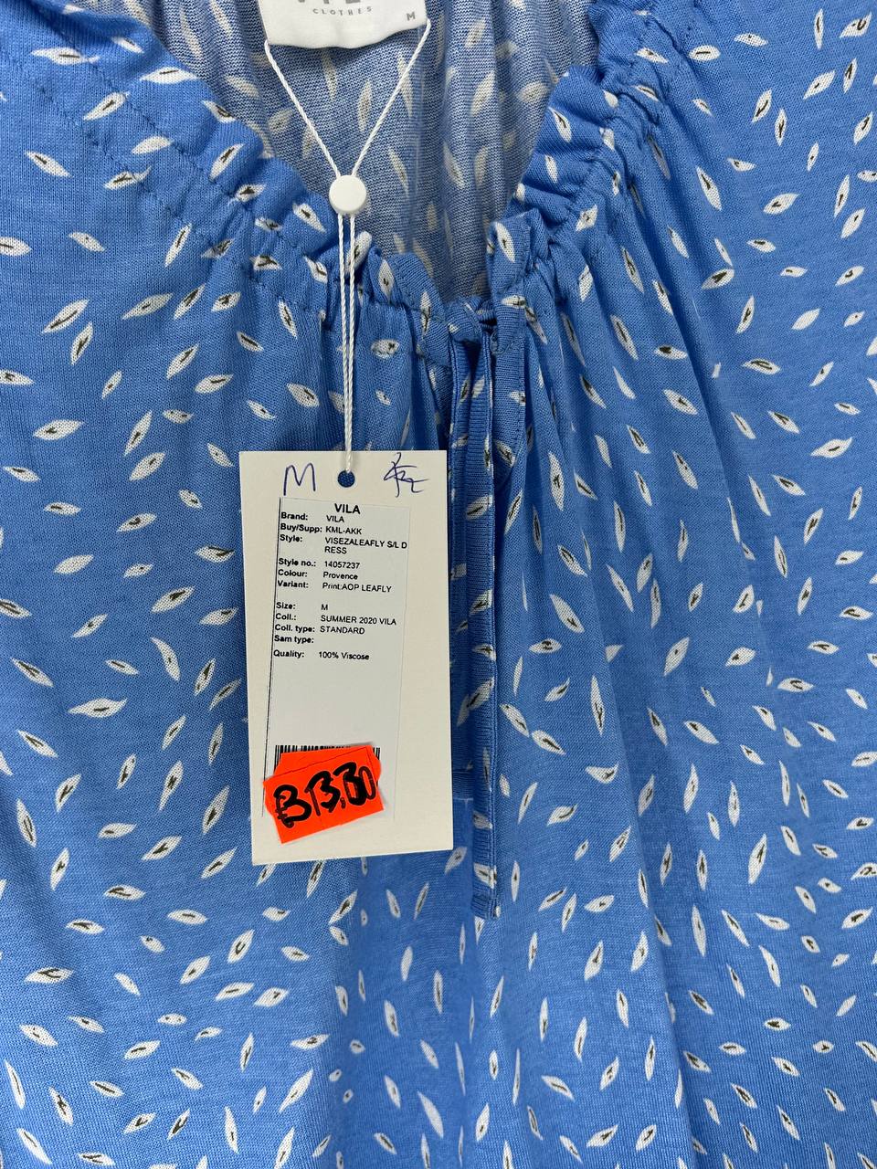 Jurken – Vila – Maat M – Blauw - Nieuw Met Kaartje