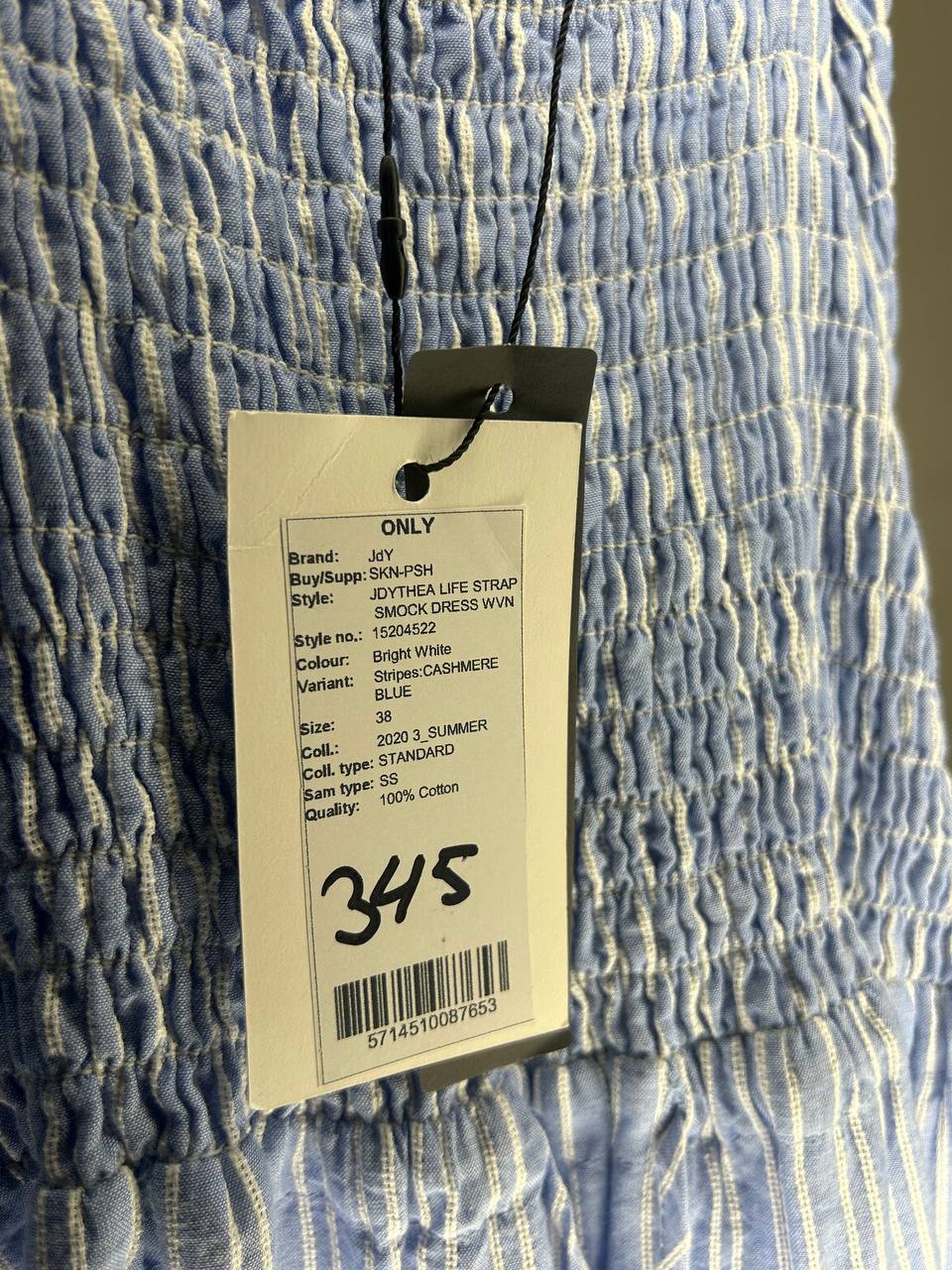 Smock Dress – Only – Maat 38 – Bright White - Nieuw Met Kaartje