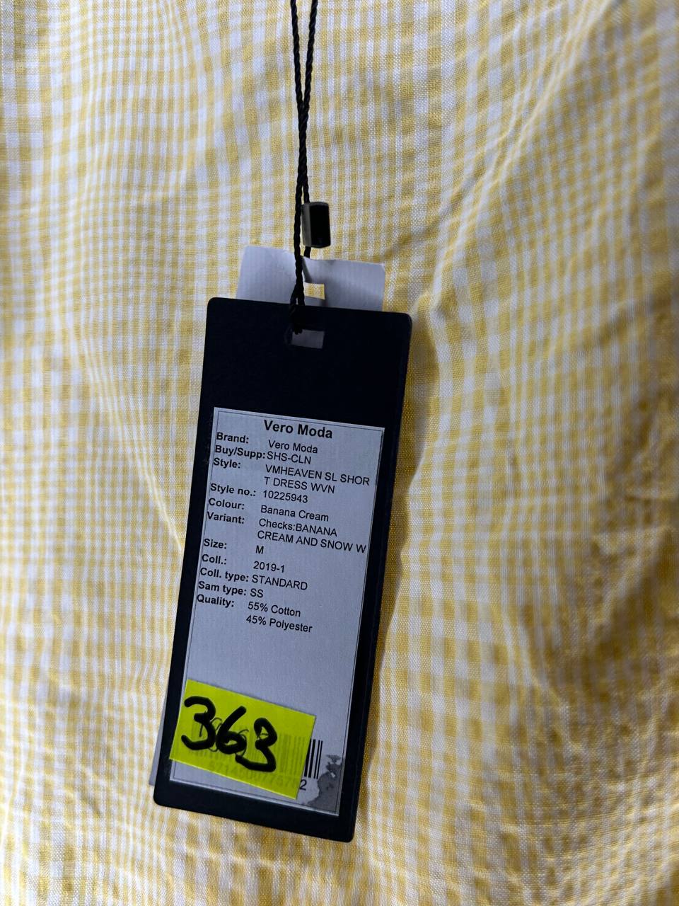 Dress Wn – Vero Moda – Maat M – Banana Cream - Nieuw Met Kaartje