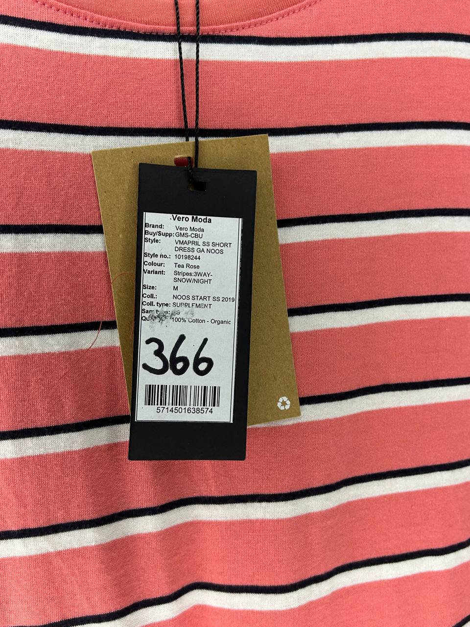 Dress – Vero Moda – Maat M – Tea Rose - Nieuw Met Kaartje