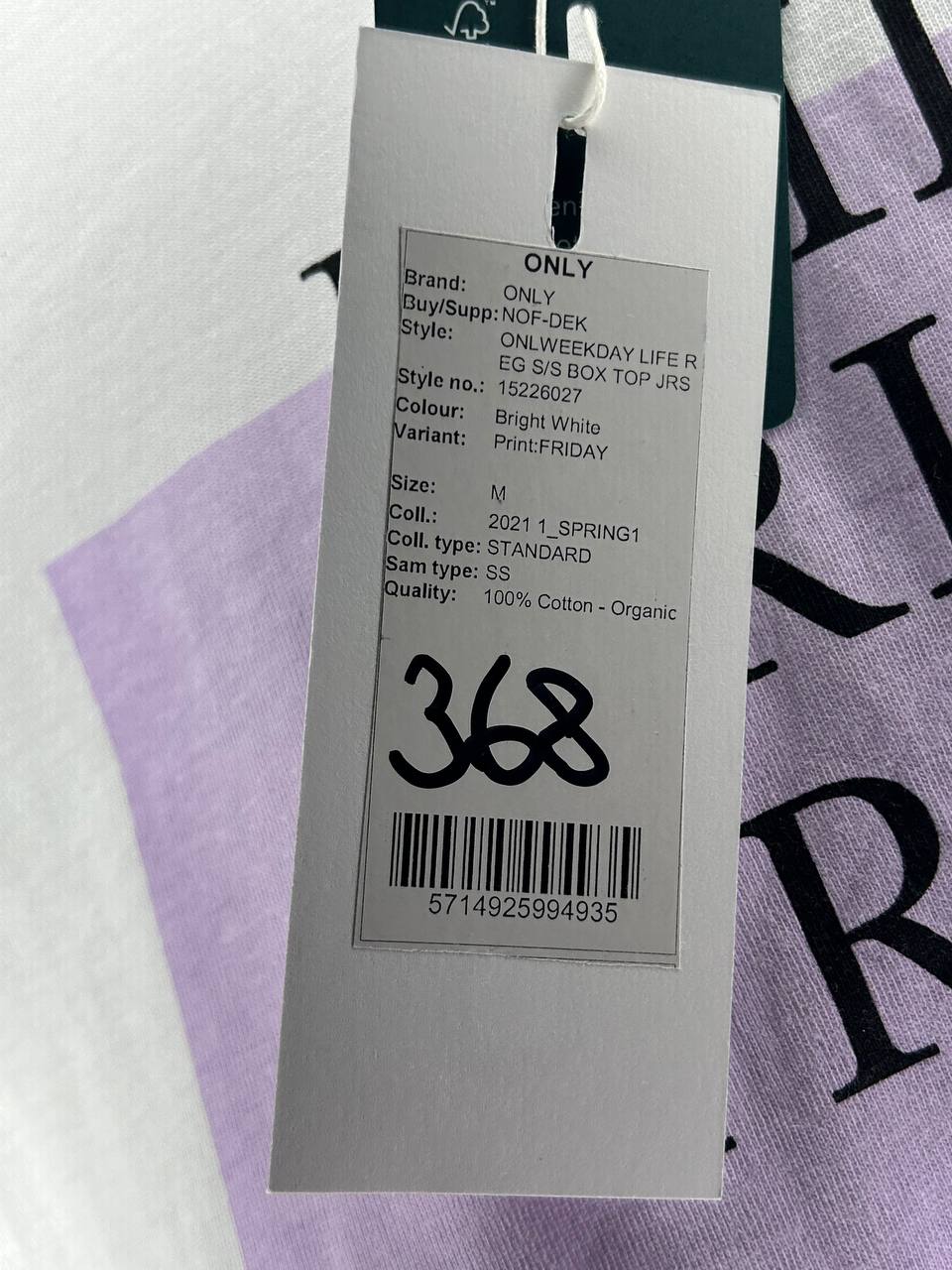 Overige Topjes – Only – Maat M – Bright White - Nieuw Met Kaartje