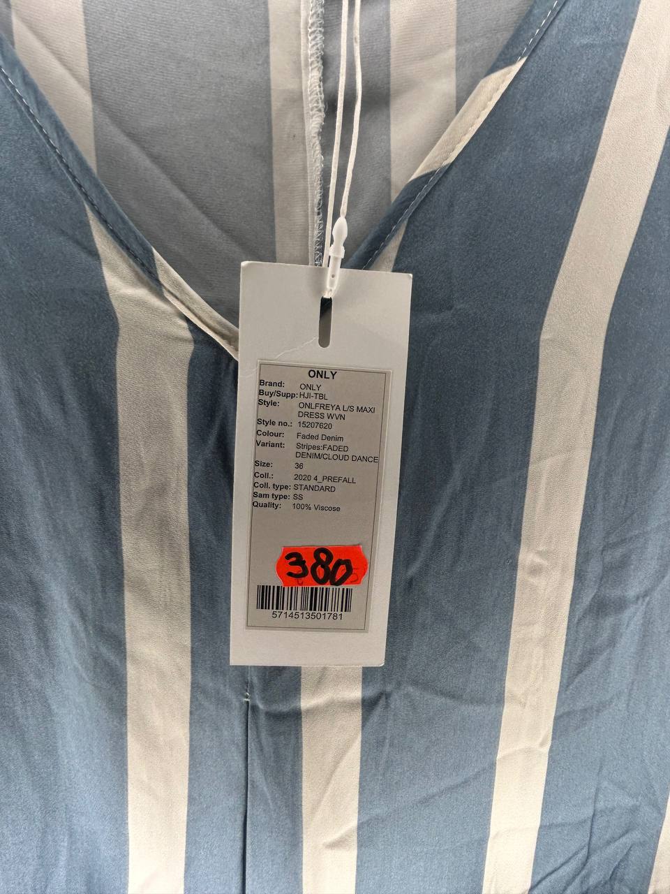 Dress – ONLY – Maat 36 – Faded Denim - Nieuw met kaartje