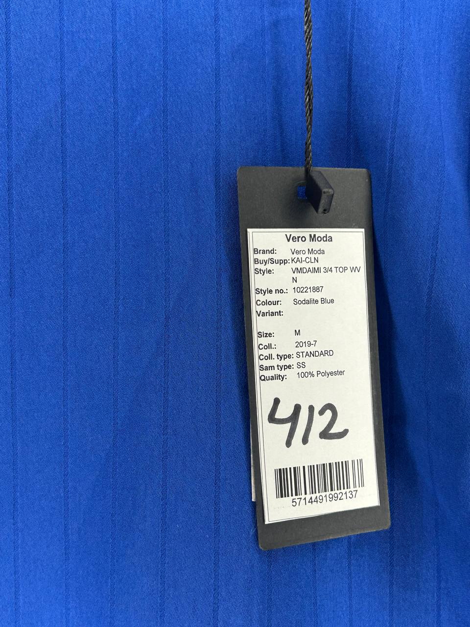 Overige topjes – Vero Moda – Maat M – Sodalite Blue - Nieuw met kaartje