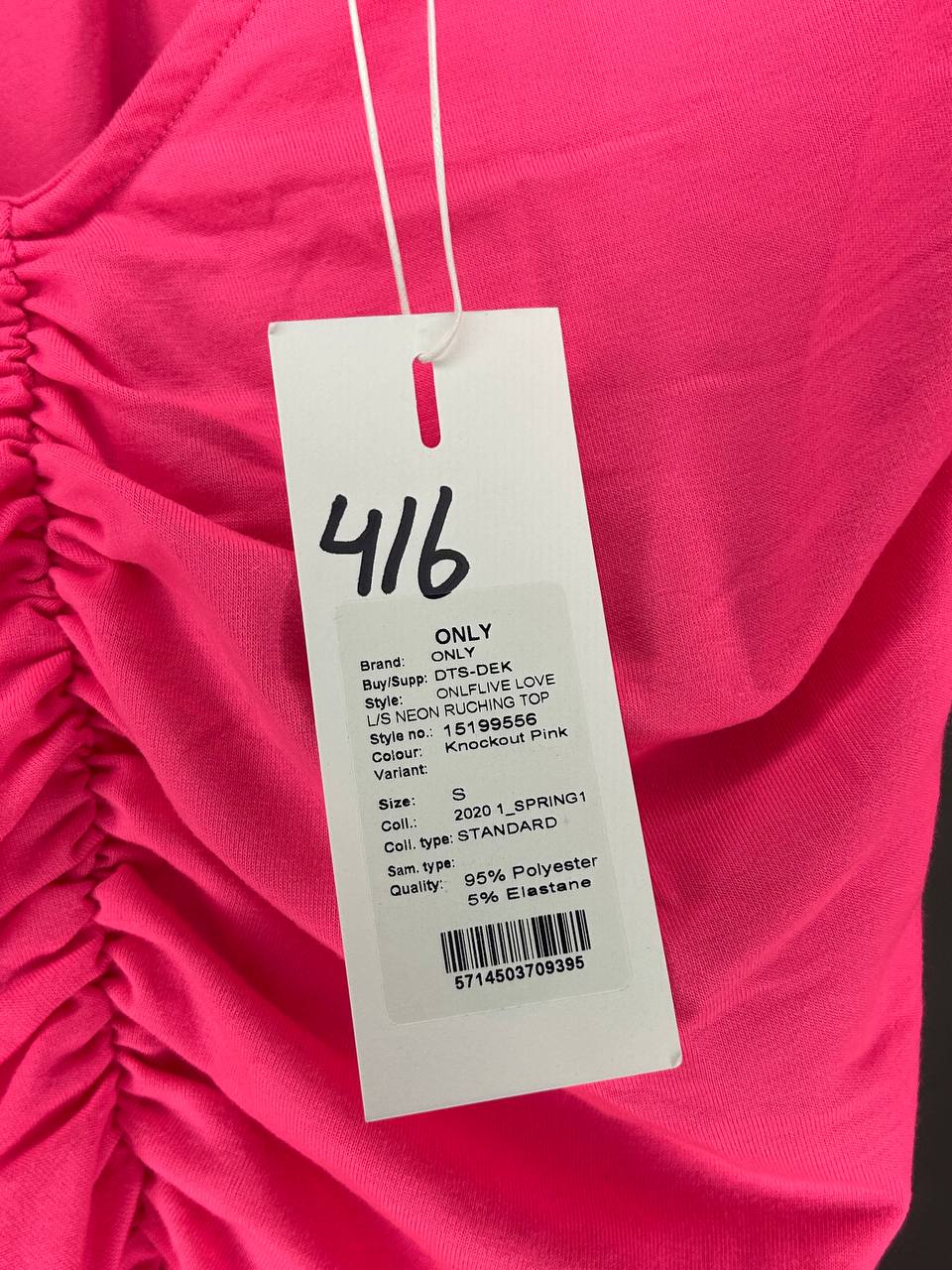 Overige topjes – ONLY – Maat S – Knockout Pink - Nieuw met kaartje