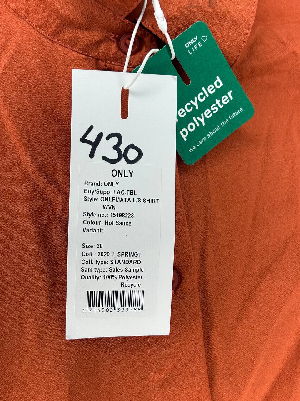 Blouses – ONLY – Maat 38 – Hot Sauce - Nieuw met kaartje