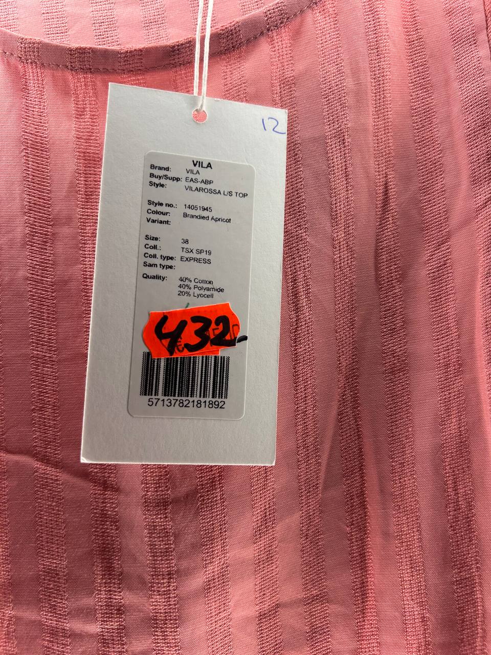 Blouses – VILA – Maat 38 – Brandied Apricot - Nieuw met kaartje