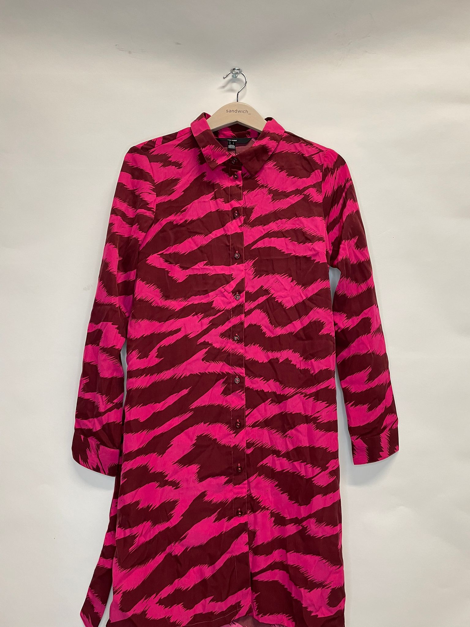 Lange Jurken – Vero Moda – Maat M – Pink Peacock