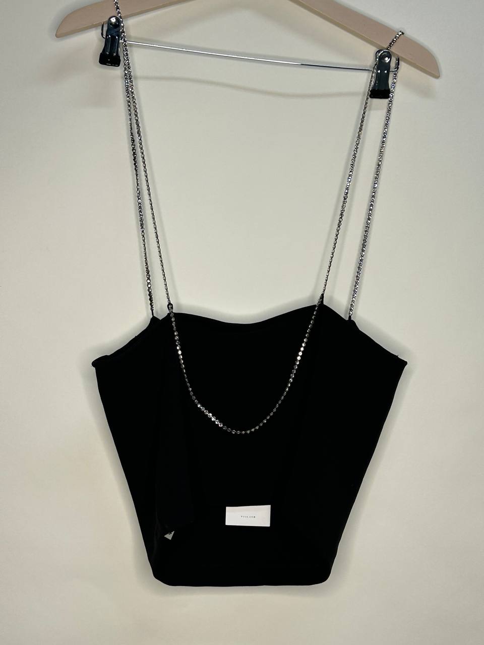 Neck Crop Singlet – Vila – Maat 38 – Black