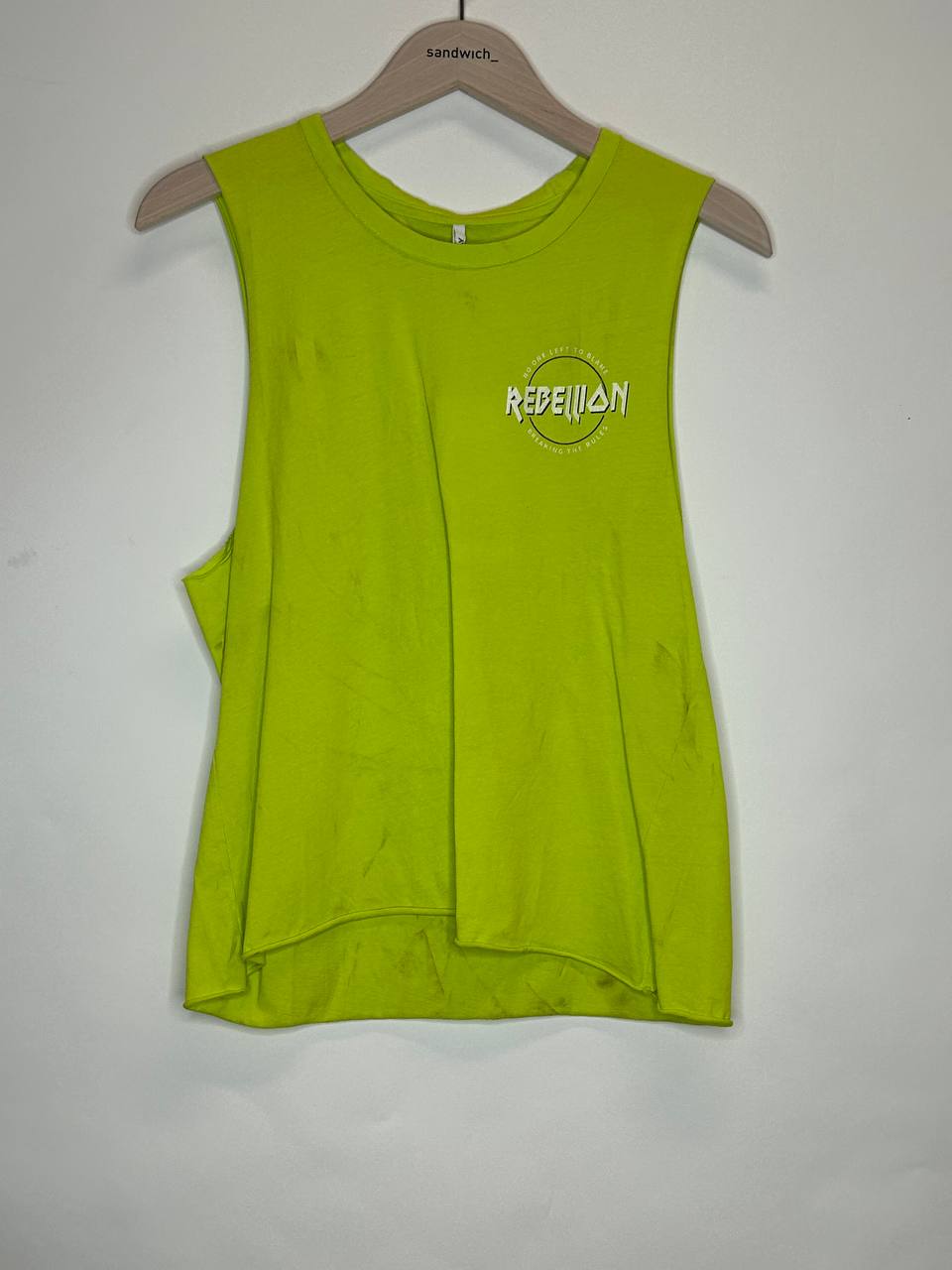 Overige Topjes – Only – Maat M – Acid Lime - Nieuw Met Kaartje