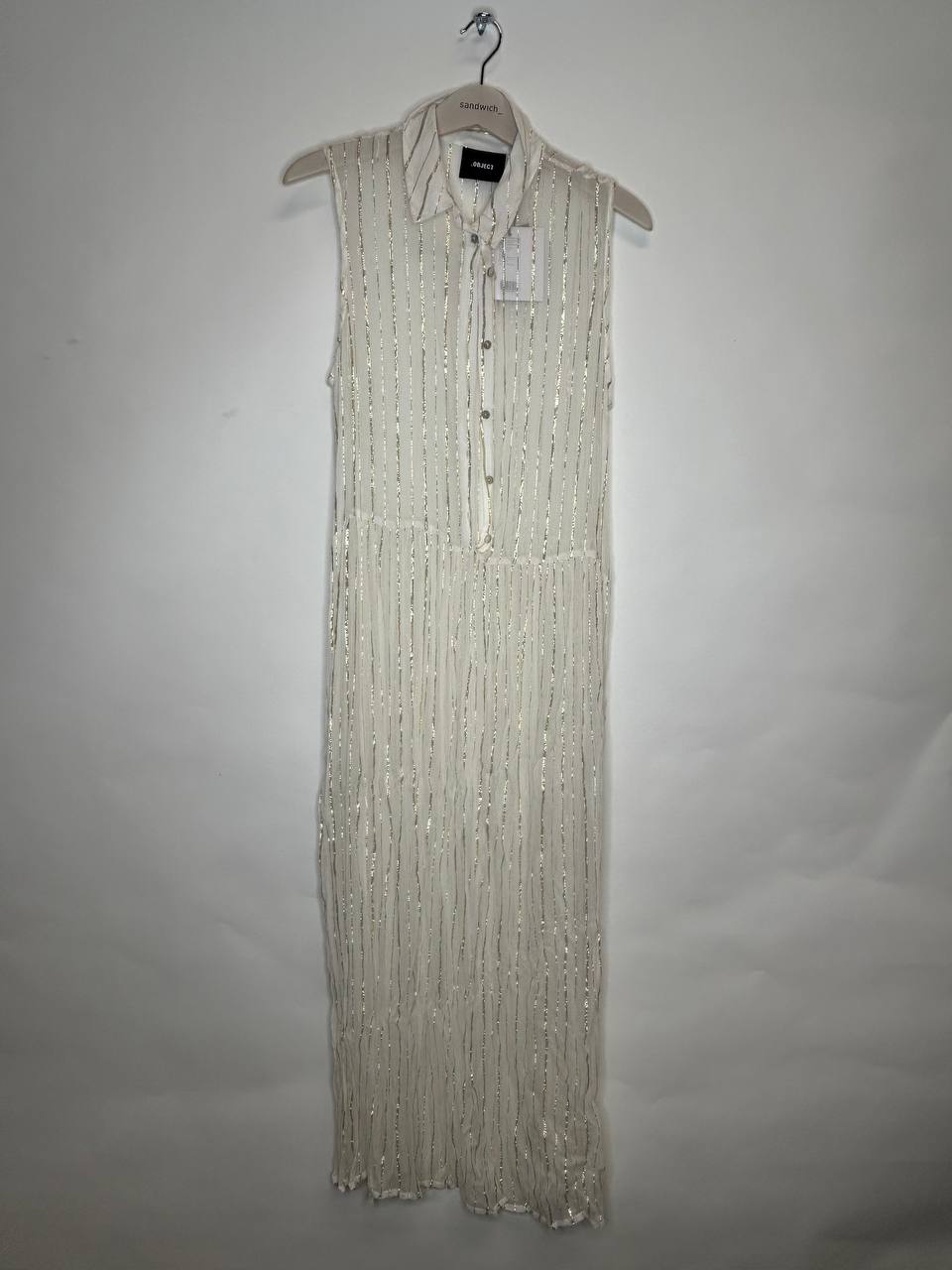 Overige Jurken – Object Collectors Item – Maat 38 – Wit - Nieuw Met Kaartje