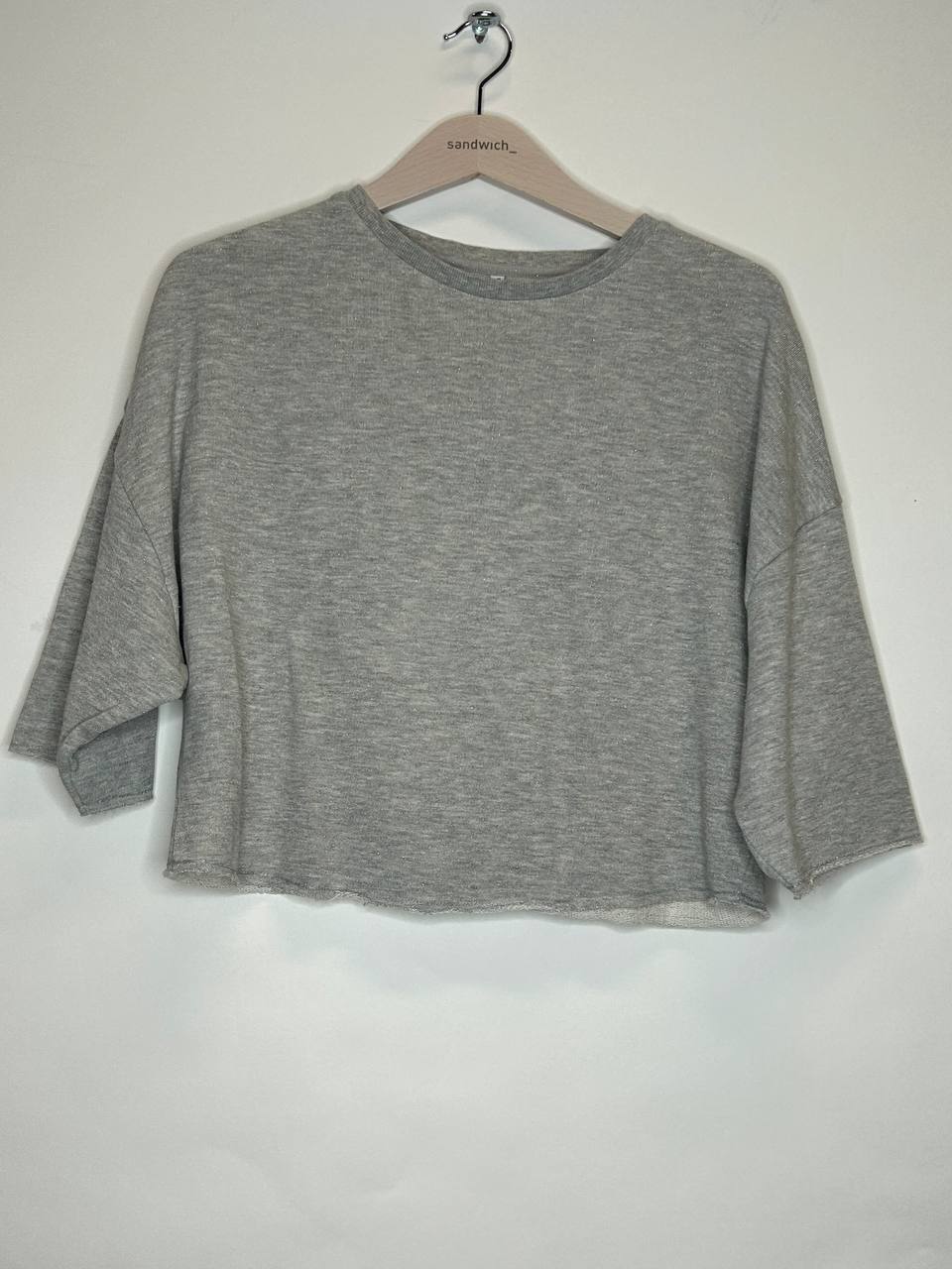 Overige Topjes – Only – Maat M – Light Grey Melange - Nieuw Met Kaartje