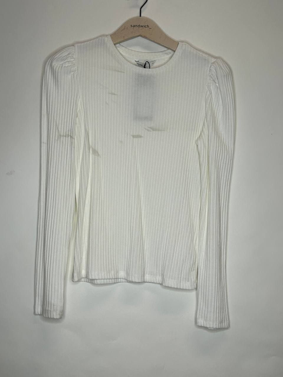 Overige Topjes – Only – Maat M – Cloud Dancer - Nieuw Met Kaartje