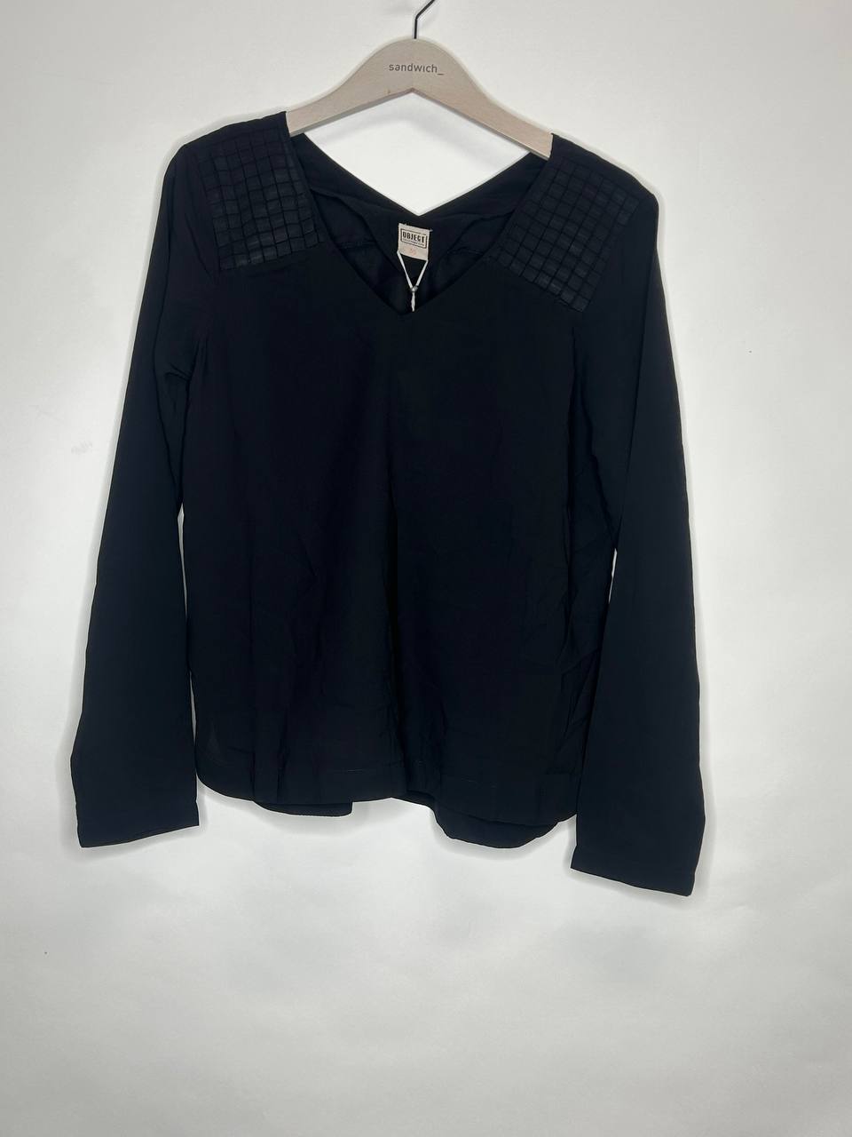 Top – Object – Maat 38 – Black - Nieuw Met Kaartje