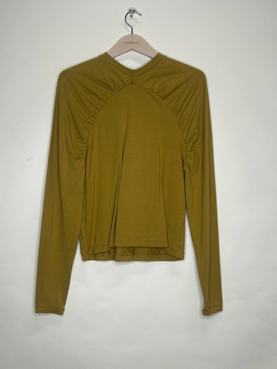 Overige Topjes – Pieces – Maat M – E. Olijf - Nieuw Met Kaartje