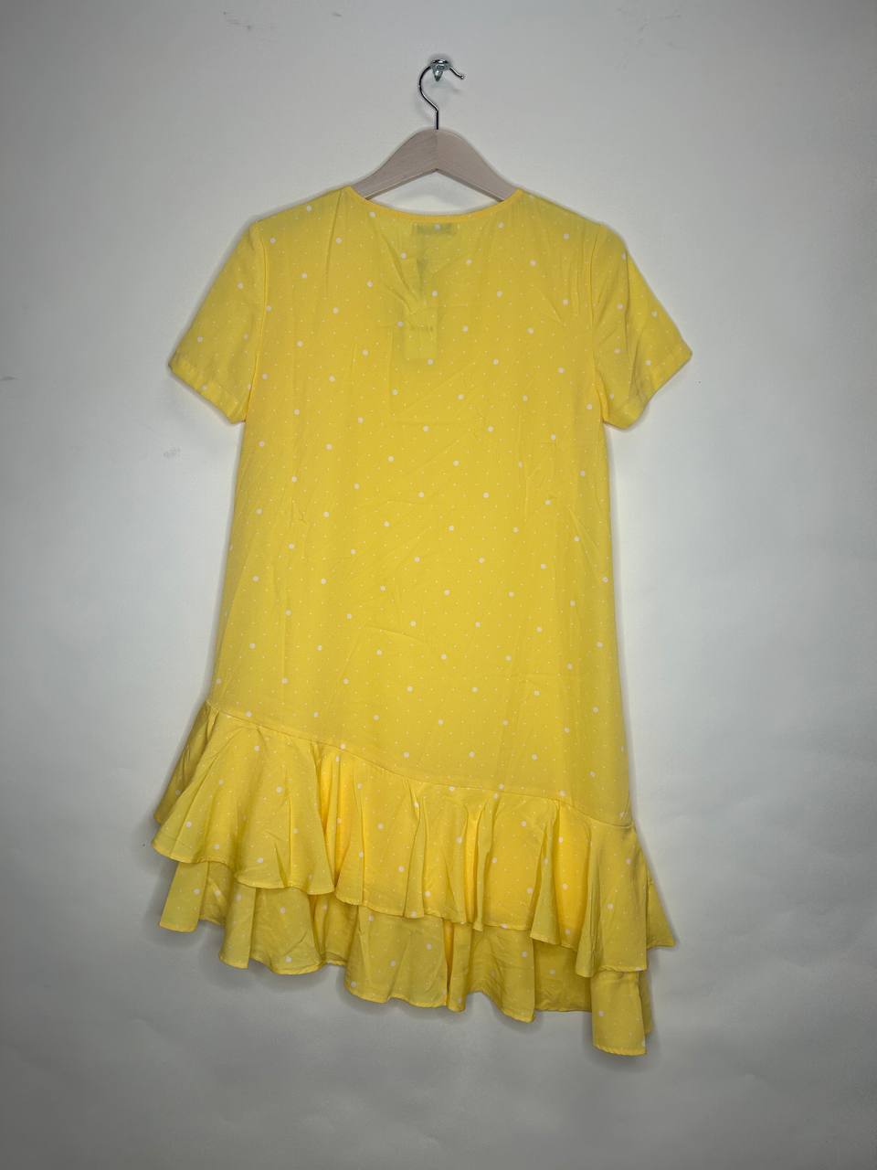 Jurken – Pieces – Maat M – Geel - Nieuw Met Kaartje