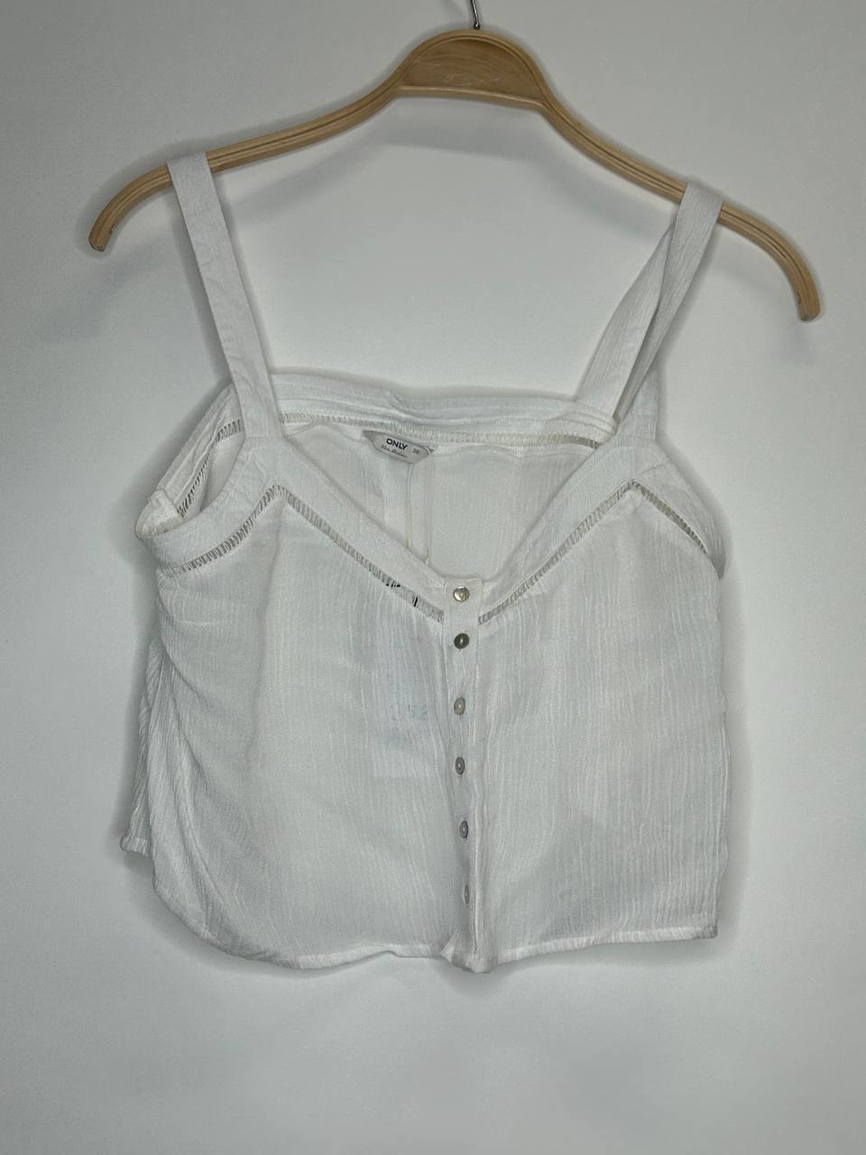 Top – Only – Maat 38 – Eggnog - Nieuw Met Kaartje