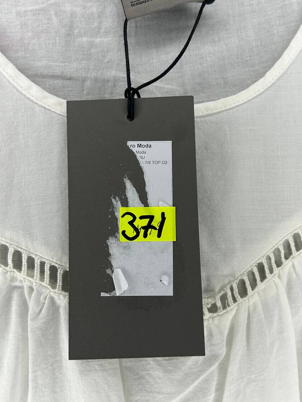 Overige Topjes – Vero Moda – Maat 38 – Wit - Nieuw Met Kaartje