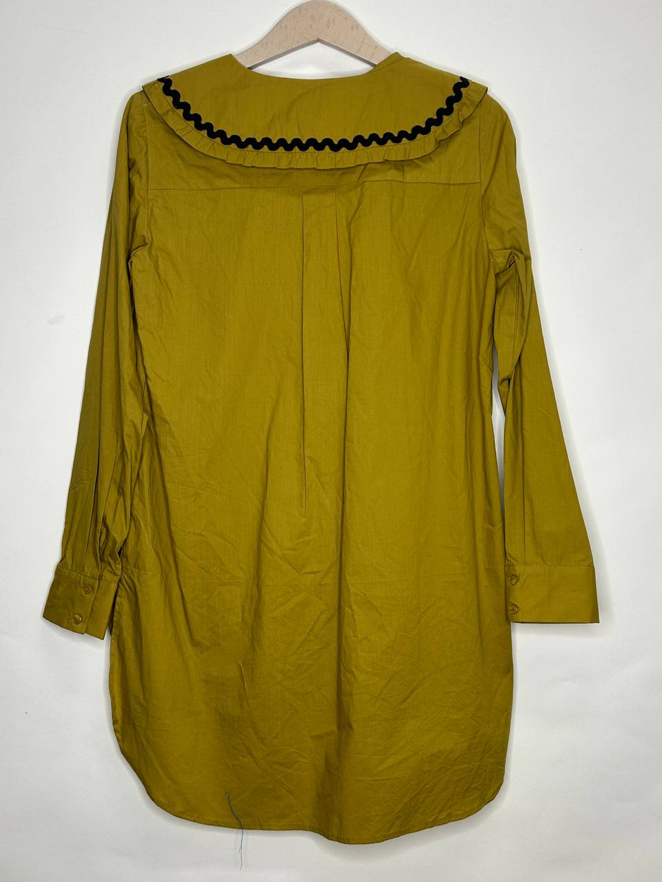 Shirt – Pieces – Maat M – Goudgeel - Nieuw Met Kaartje