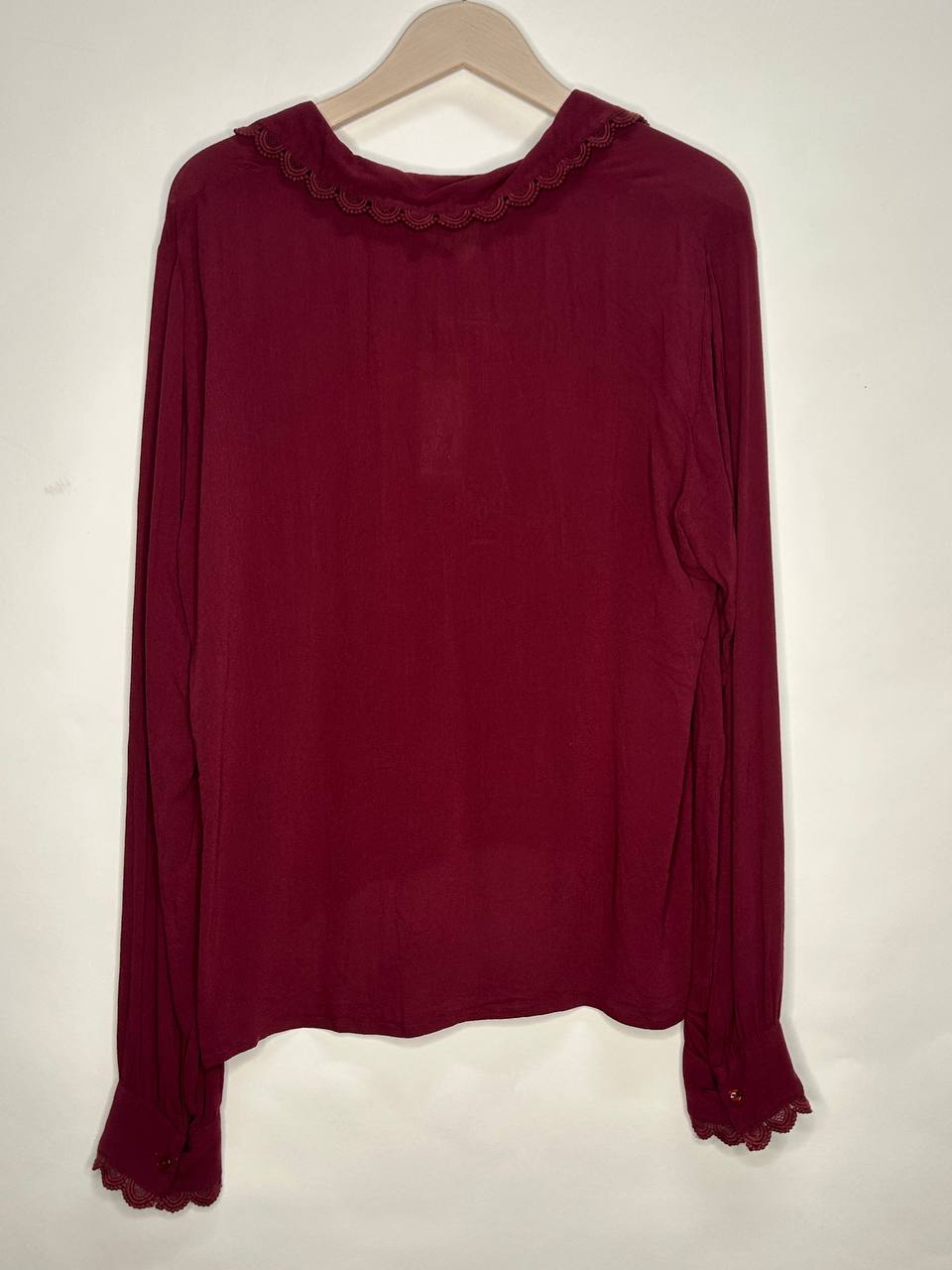 VMLUCY L/S SHIRT – Vero Moda – Maat M – Zinfandel - Nieuw met kaartje