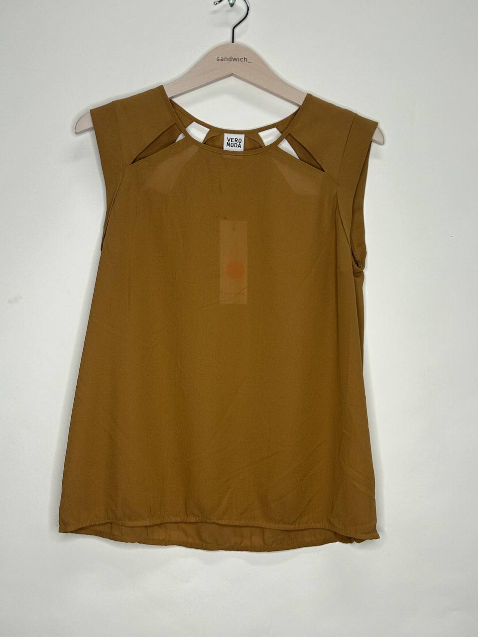 Overige topjes – VEROMODA – Maat M – TOBACCO - Nieuw met kaartje