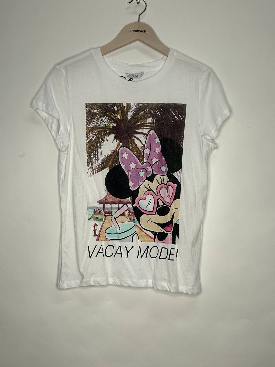 T-SHIRT JRS – ONLY – Maat M – White - Nieuw met kaartje