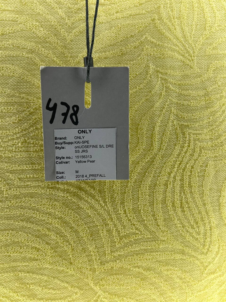 Zomerjurken – Only – Maat M – Geel