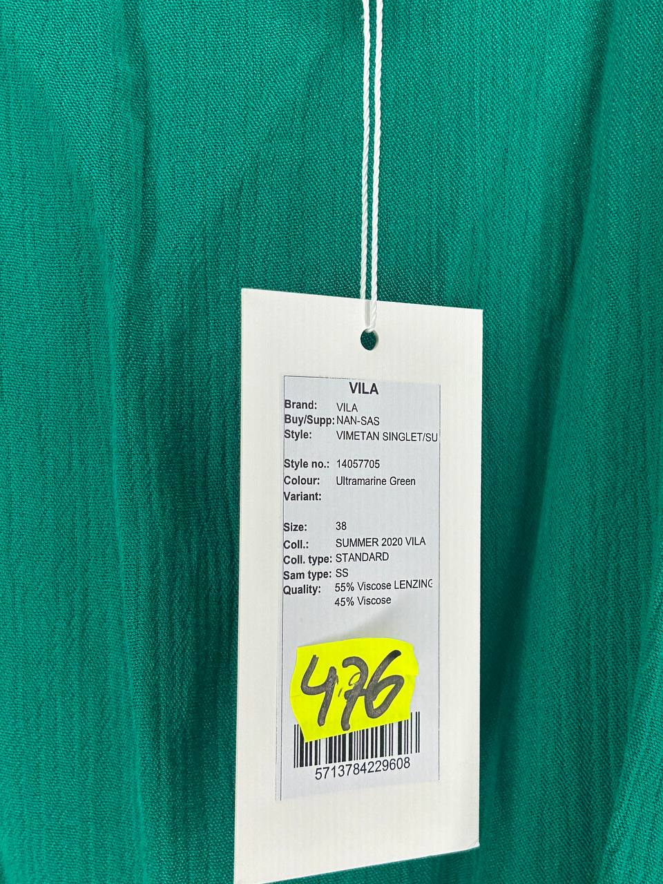 Mouwloze topjes – Vila – Maat 38 – Groen