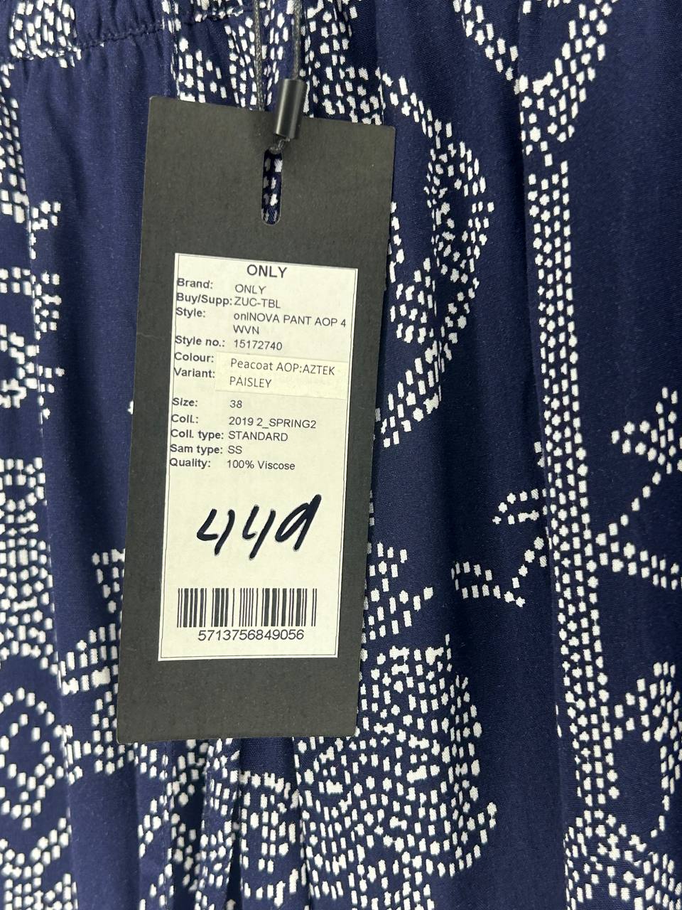 Broeken – Only – Maat 38 – Blauw