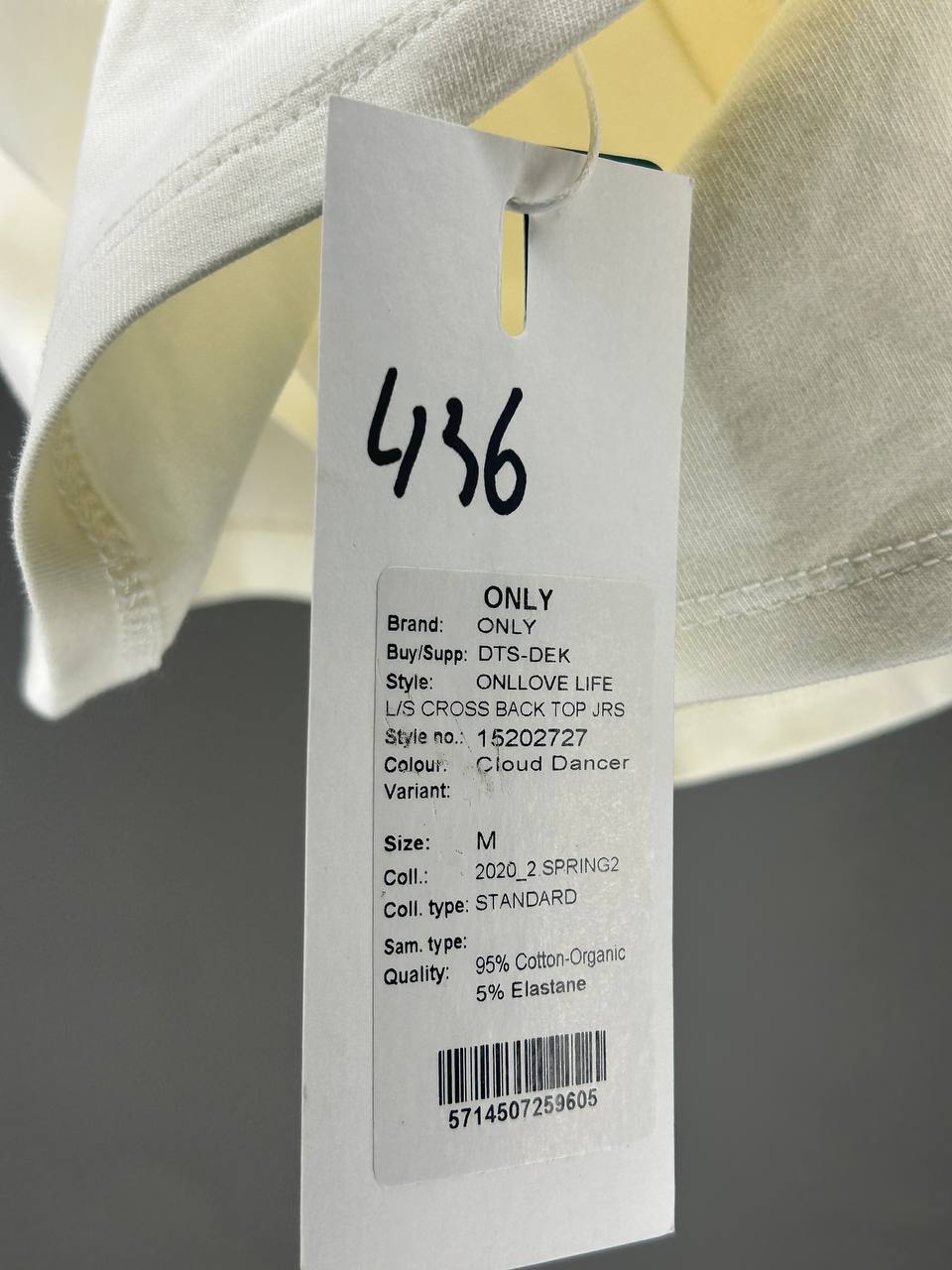 Topjes & Shirts – Only – Maat M – Wit