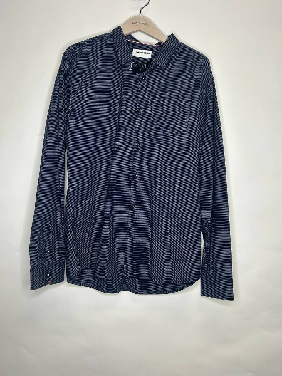 Overhemden – No Excess – Maat L – Blauw