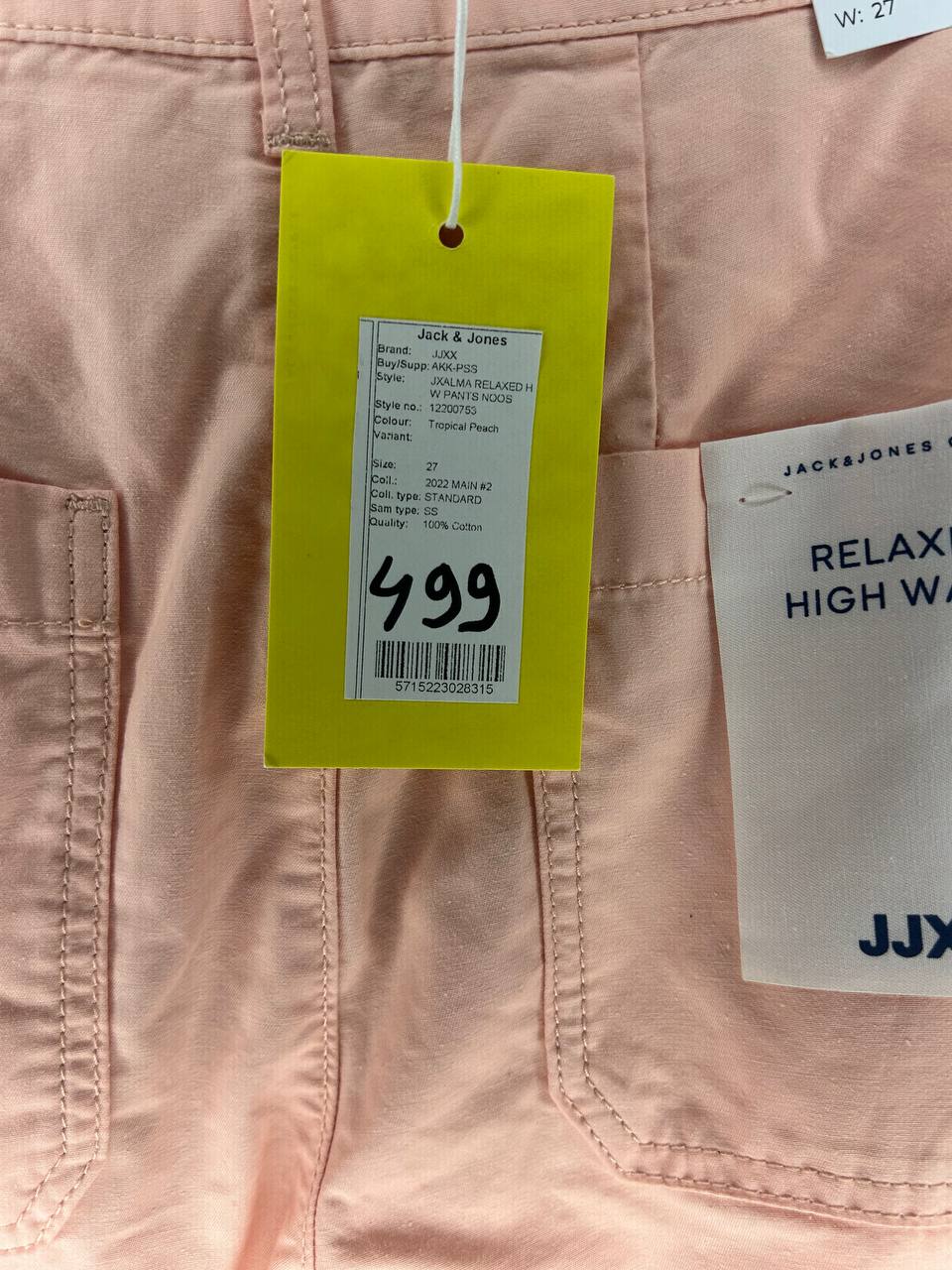 Broeken – Jack & Jones – Maat 27 – Roze