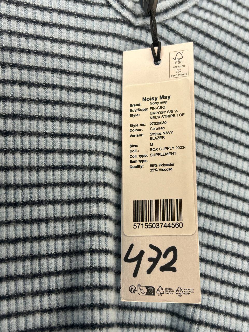 T-Shirts – Noisy May – Maat M – Blauw