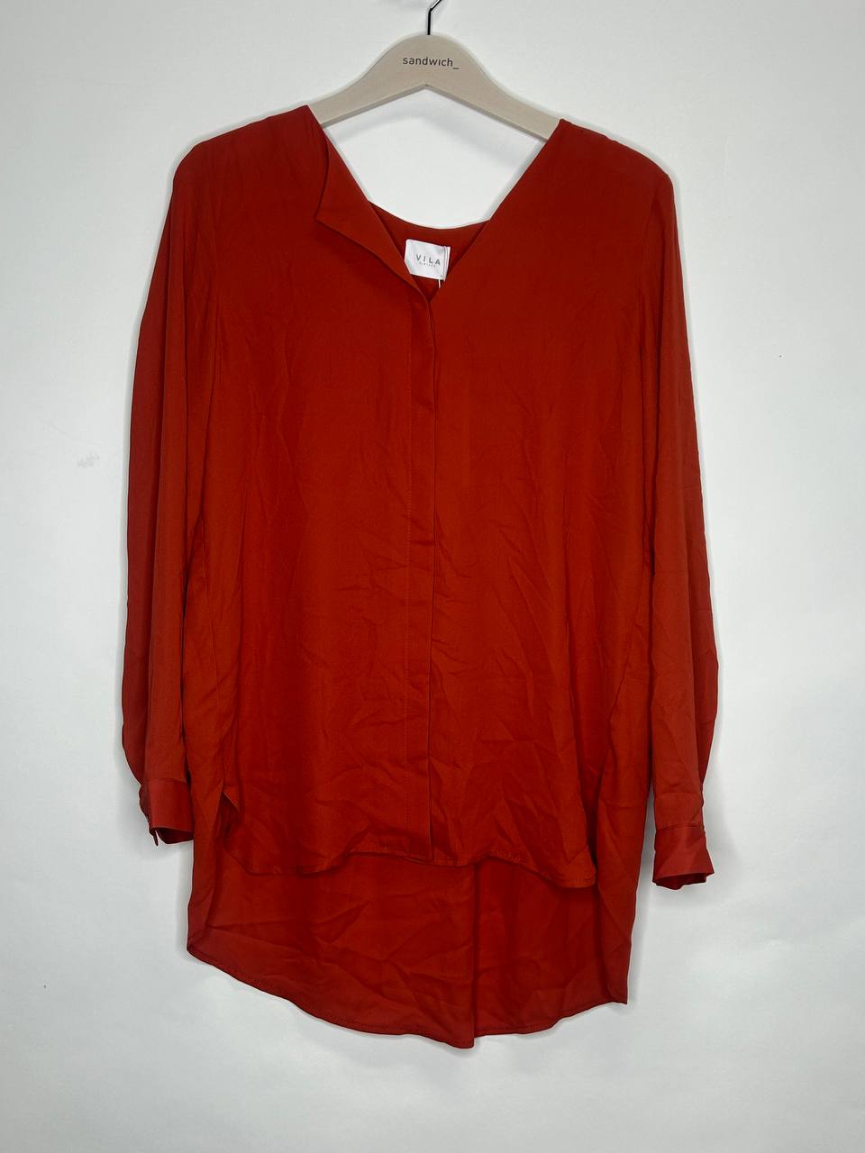 Blouses – Vila – Maat S – Rood