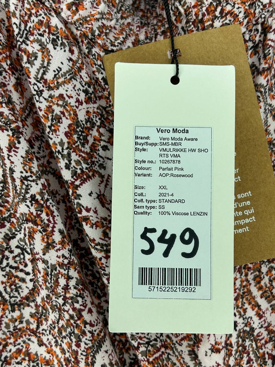 Topjes & Shirts – Vero Moda – Maat XXL – Rood