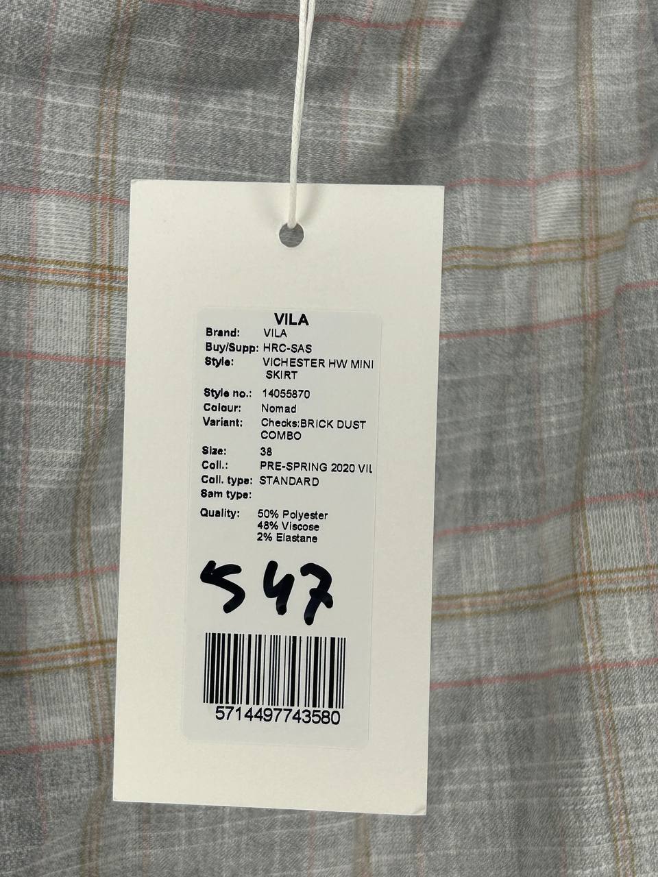 Rokken – Vila – Maat 38 – Grijs