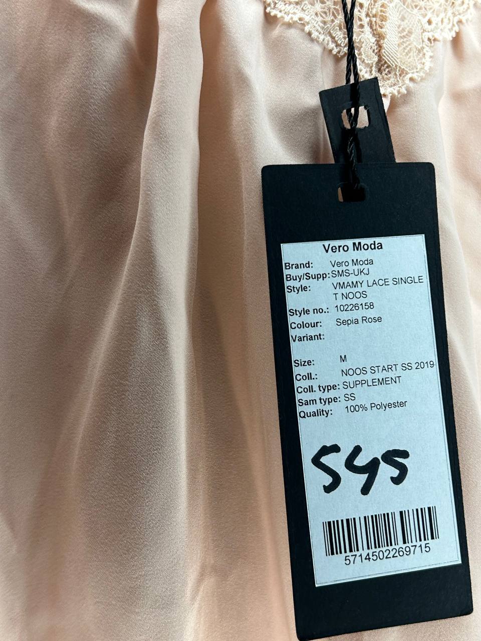 Mouwloze topjes – Vero Moda – Maat M – Roze