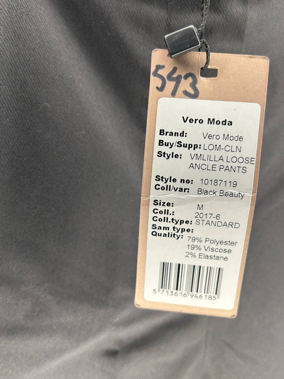 Broeken – Vero Moda – Maat M – Zwart