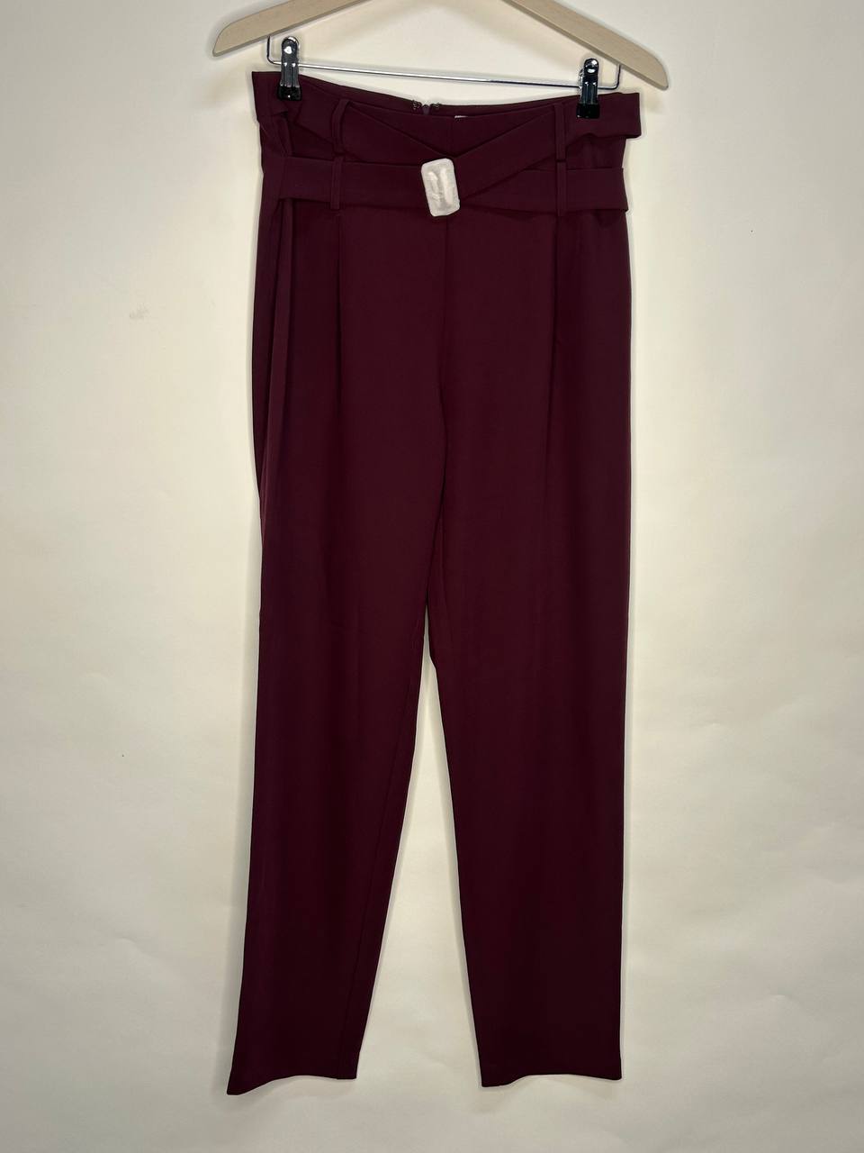 Broeken – Pieces – Maat M – Bordeaux